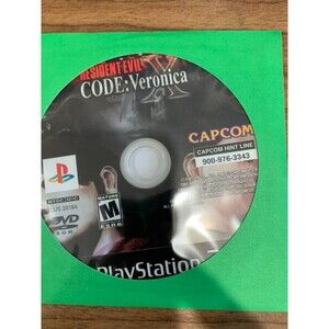 Resident Evil Code Veronica PlayStation 2 PS 2 Disc Only Tested and Works Capcom